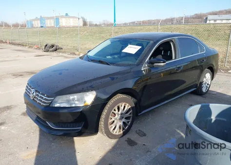 2013 Volkswagen Passat 2.0L Tdi Se z USA, uszkodzony, nr VIN 1VWBN7A34DC060165